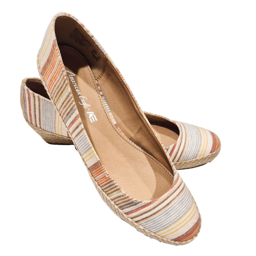 American Eagle Outfitters Striped Women's Flats - Multicolor